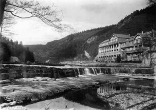 Bad Blankenburg. Sanatorium Haus Chrysopas an der Schwarza