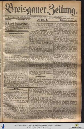 Nr. 256-280 (November 1904)