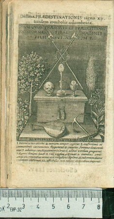Diuinæ Prædestinationis signa XII. totidem symbolis adumbrata.