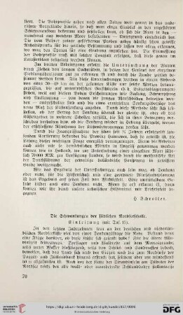 Die Schwankungen der südlichen Nordseescholle
