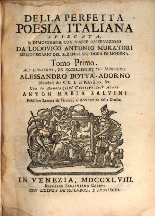 Della Perfetta Poesia Italiana, 1