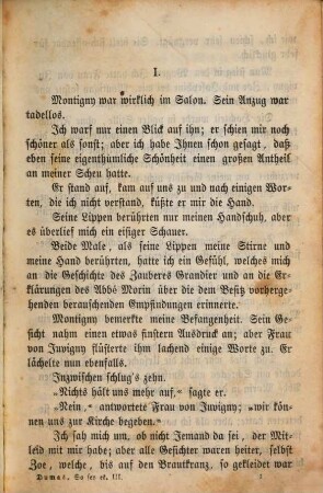 So sey es! : Roman von Alexander Dumas. Nach dem französischen Manuscripte von G. F. W. Rödiger, 3