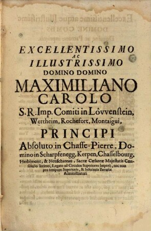 Semicenturia Selectarum Quaestionum Ex Prima Pandectarum parte, potissimum ex Libro 4to depromptarum