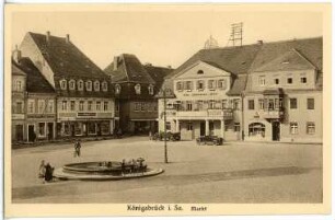 Königsbrück. Markt
