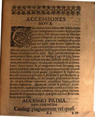 Dissertatio Philosophica De Plagio Literario