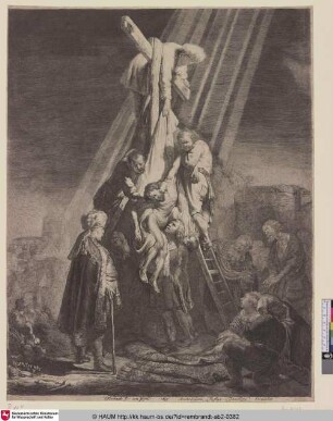 [Die große Kreuzabnahme; The Descent from the Cross: Second Plate; La descente de croix]