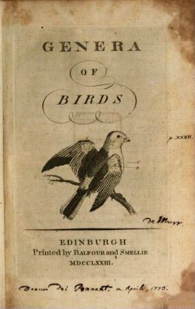 Genera of birds