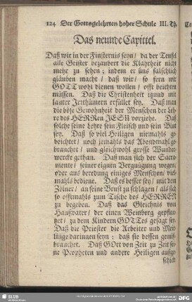 Das neunde Capittel