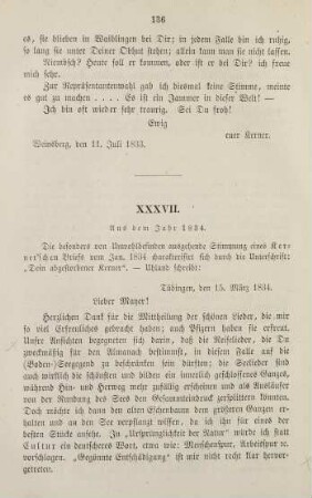 136-149, XXXVII. Aus dem Jahr 1834