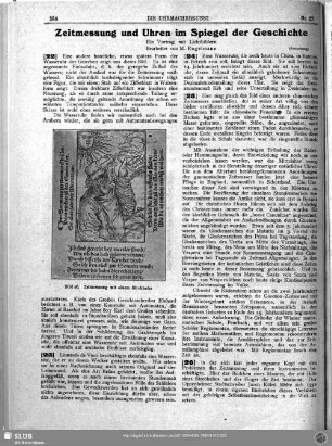 Zeitmessung und Uhren im Spiegel der Geschichte (Fortsetzung)