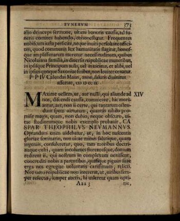 XIV - XVII