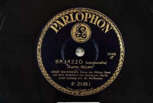 Bajazzo : "Lache, Bajazzo" / (Leoncavallo)