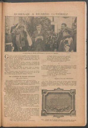 Homenaje a Ricardo Gutiérrez