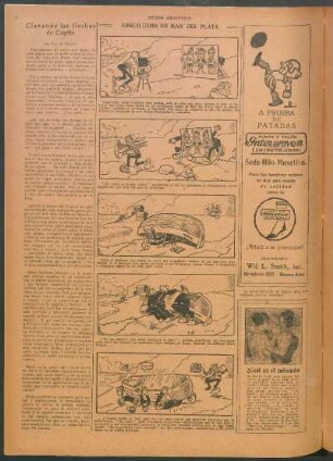 Anguilucho en Mar del Plata [Cómic]
