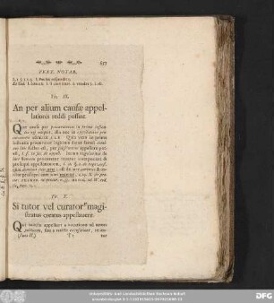 Tit. X. Si tutor vel curator magistratuts creatus appellaverit.