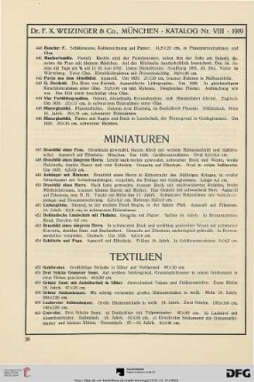 Miniaturen (Nr. 447-454)
