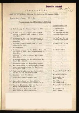 Rat öffentlich und nicht öffentlich