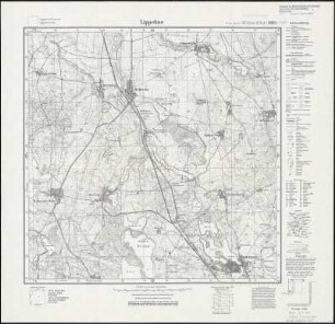 Meßtischblatt 2955 : Lippehne, 1936 : Lippehne. - Hrsg. 1892, bericht. 1934. - 1:25000. - [Berlin]: Reichsamt für Landesaufnahme, 1936. - 1 Kt.