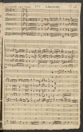 Konzerte; fl (2), orch, bc; G-Dur; QV 6:5