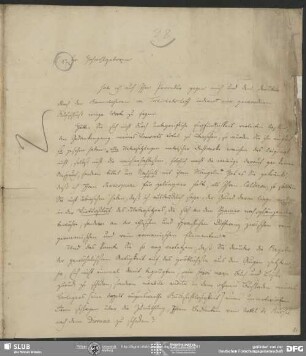 Eigenh. Brief von Carl August Dohrn an August Wilhelm von Schlegel, Berlin, 04.08.1841