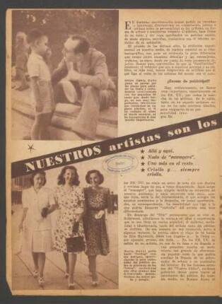 Nuestros artistas son los más democráticos del mundo