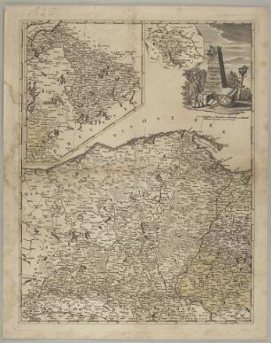 Borussiae Occidentalis Tabula : C[um] P[rivilegio] S[acrae] C[aesarea] M[aiestatis]