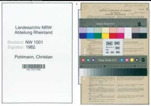 Entnazifizierung Christian Pohlmann, geb. 14.05.1888 (Kaufm.Angest.)