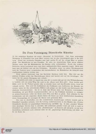 3: Die Freie Vereinigung Düsseldorfer Künstler