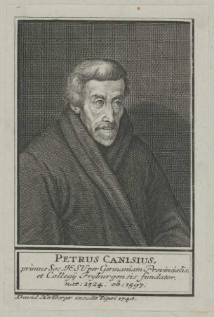 Bildnis des Petrus Canisius