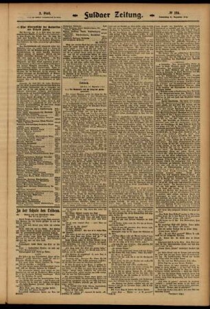 Zweite Ausgabe vom Donnerstag, den 11. Dezember 1913.