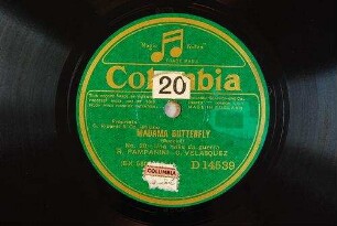 Madama Butterfly : No. 20; Una nave da guerra / (Puccini)