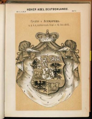 Taf. 2. Fürsten v. Auersperg.