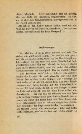 Erscheinungen