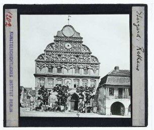 Stargard, Rathaus : Fassade