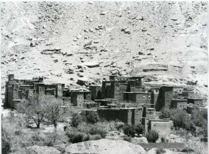 Kasbah bei Telouet : Die marokkanische Kasbah Anemiter naher der Stadt Telouet.
