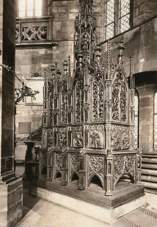 Zwickau. Marienkirche, Heiliges Grab von Michael Heuffner. 1507