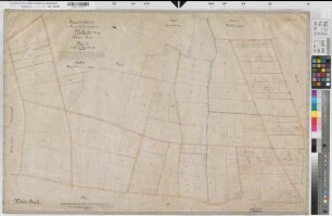 Wickede (Dortmund), Zusammenlegung Wickede, Bl. 6 Brouillonkarte II Flur 11