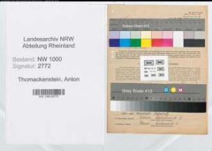 Entnazifizierung Anton Thomackenstein, geb. 14.03.1896 (Arbeiter)