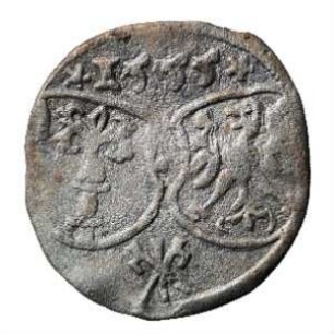 Fundmünze, Dreier (NZ), 1555