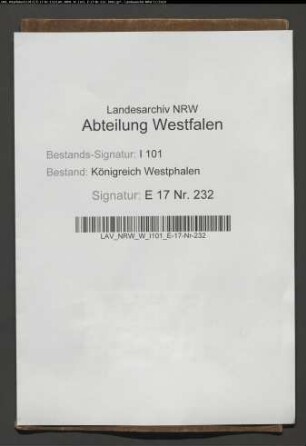 Rechnungsablage der Thesaurarie von 1803-1805