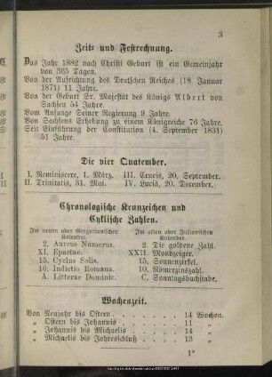 Die vier Quatember
