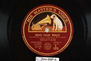 Gracie Fields' medley : (2nd record) Intro: "Ramona", "Ee by gum!", "Laugh, clown, laugh"