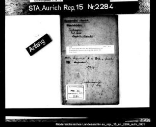 Die Bestätigung der Wahl des Deichrentmeisters und Stadtkämmerers Heinrich de Vries zum Senator der Stadt Esens
