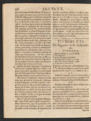 Titulus XXI. De Bigamis non ordinandis