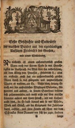 Archiv für ältere und neuere, vorzüglich teutsche Geschichte, Staatsklugheit und Erdkunde. 1. 1790