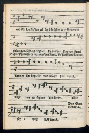 Das Benedicamus.