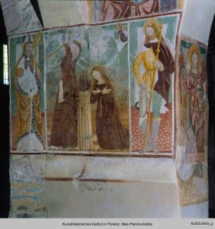 Das Martyrium der Seligen Panacea mit dem Heiligen Rochus und einem Heiligen