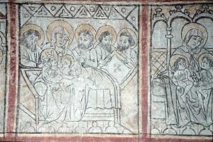 Szenen aus der Genesis und dem Marienleben und Darstellungen der Heiligen Sippe