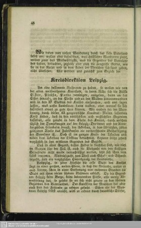 ... Kreisdirektion Leipzig ...