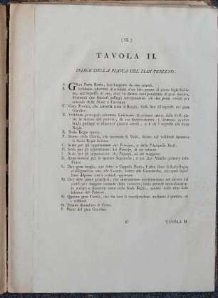Tavola II